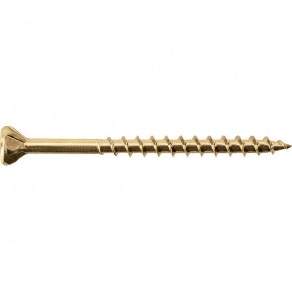 Bremick - Chipboard Screw Zinc Yellow Phillips 8-10 x 40mm (Box of 100)