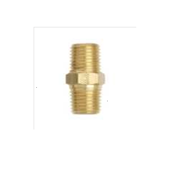 Hardie Hose - #27 Brass Hex Nipple 3/4 BSP | BF-27-12
