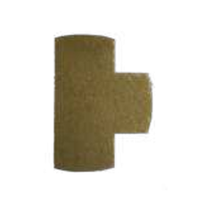 Hardie Hose - #35 Brass Female Tee 3/8 NPT | BF-35-06N