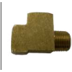 Hardie Hose - #35R Male Run Tee 1/8 NPT | BF-35R-02N