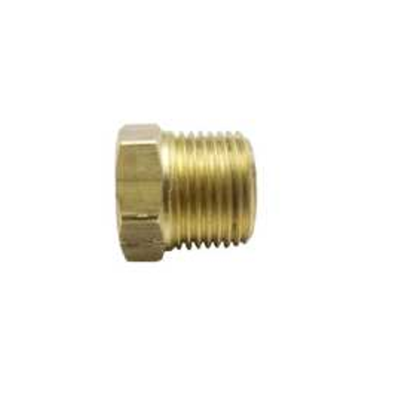Hardie Hose - #64 Brass Hex Plug 1/2 BSP | BF-64-08