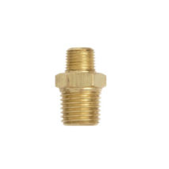 Hardie Hose - #73 Brass Reducing Nipple 3/4 x 3/8 BSP | BF-73-1206