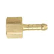 Hardie Hose - P10 Brass Female Hose Barb 3/4 x 1/2 | BF-P10-1208