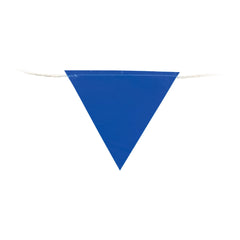 Uniform Safety Signs - Blue Bunting Flags (30mtr Roll) | BF030B