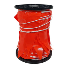 Uniform Safety Signs - Fluro Orange Bunting Flags (100mtr Jumbo Roll) | BF100