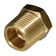AIP - Flare Conn. Brass Elbow 90deg Male BSPT (45deg Seat) - 1/2" (t) X 1/4" | 33-308-008-004 | BF80804