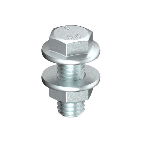 Bremick - G8.8 FLANGE PLIN Bolt and Nut ZNC M16 X 35 | BF8MZ160351