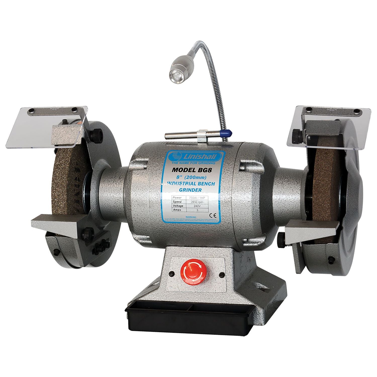 Garrick Herbert - Linishall Heavy Duty Bench Grinder 8In (200Mm) | BG8