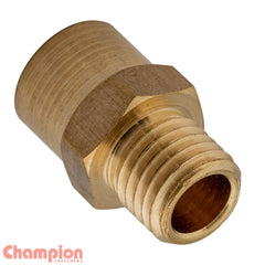 Champion - Gauge Adaptor Brass M10 x Male - 1/8 NPT Female | BGA-1012502N