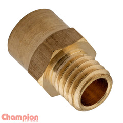 Champion - Gauge Adaptor Brass M10 x Male - 1/8 NPT Female | BGA-1015002N