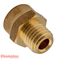 Champion - Gauge Adaptor Brass M12 x Male - 1/8 NPT Female | BGA-1215002N