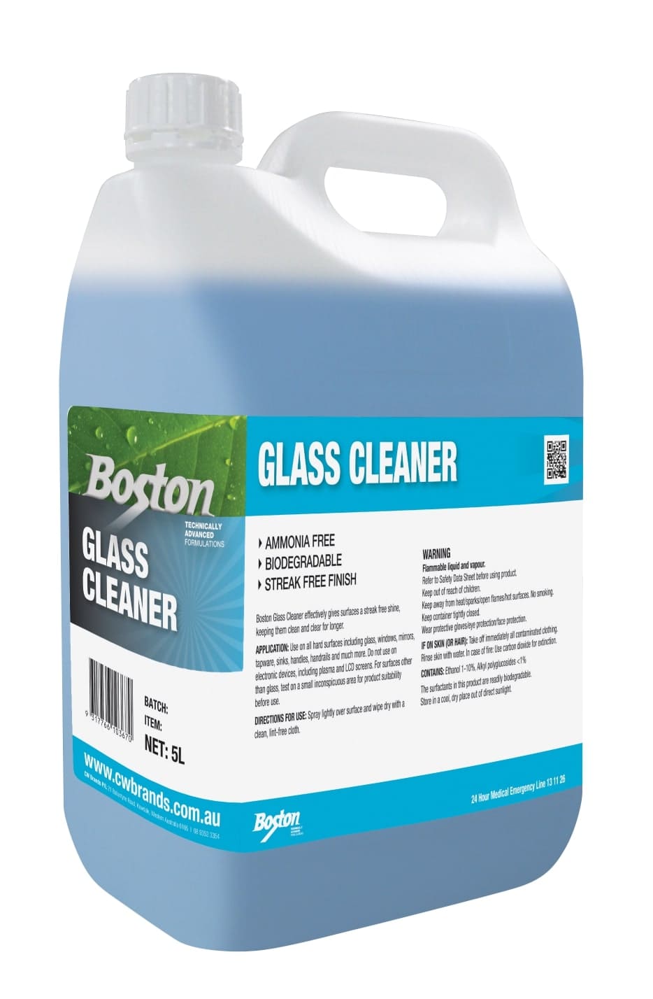 Boston - Glass Cleaner 5lt | BGC5