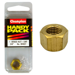 Champion - MANIFOLD NUTS-BRASS-3/8" UNF | BH027