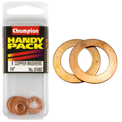 Champion - WASHERS-FLAT-COPPER-1/4" x 9/16" x 20G | BH067