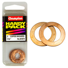 Champion - WASHERS-FLAT-COPPER-⅝" x  1" x 20G | BH072