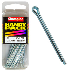 Champion - Split Pins - 2.0 x 36mm - Zinc Plated | BH180