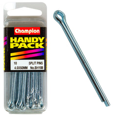 Champion - Split Pins - 4.0 x 50mm - Zinc Plated | BH188