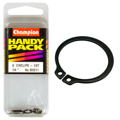 Champion - 1/4" SHAFT EXTERNAL CIRCLIPS | BH211