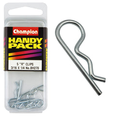 Champion - R - Clips - Suit 3/16" - 1/4" Shaft | BH270