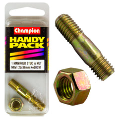 Champion - MANIFOLD STUDS & NUTS-M8 x 38 x 1.25mm | BH291