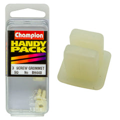 Champion - SCREW GROMMETS-COL:WHITE-SCREW SIZE 4.2mm-HOLE:7 x 7mm-HEAD:10 x 10mm | BH440