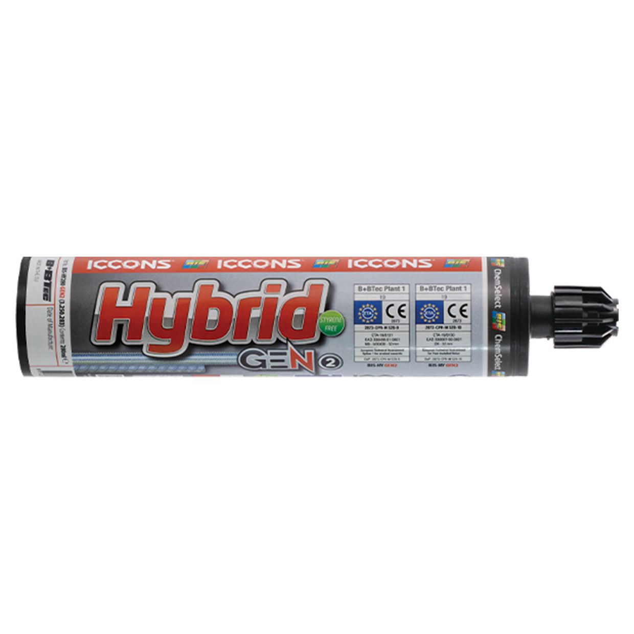 ICCONS® - Hybrid Gen2 280 ml Injection System (3.250.424) | BIS-HY280 GEN2 10 pcs