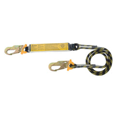 B-Safe - Shock Absorbing Lanyard B-Safe Rope 2M Steel Snap Hooks 50KG-140KG | BL02112HD