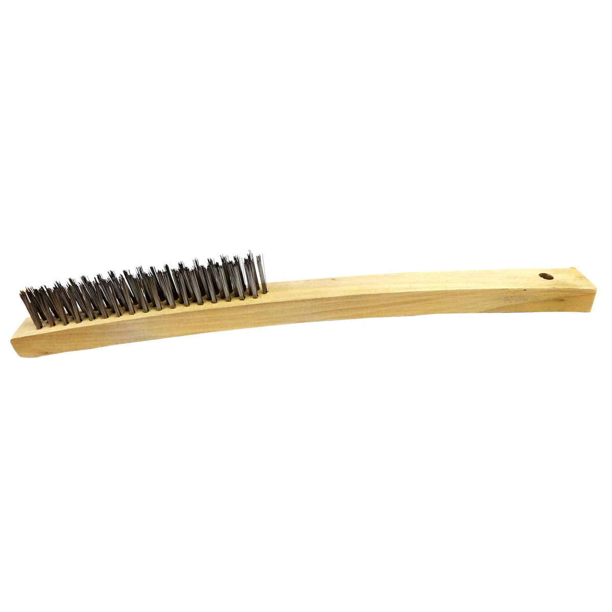 Josco - Brush Hand 3R Stainless Converged Wood Long Handle | BLH3RCSS