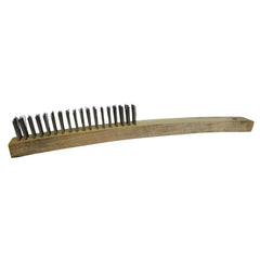 Josco - Brush Hand 3R Stainless Wood Long Handle | BLH3RSS