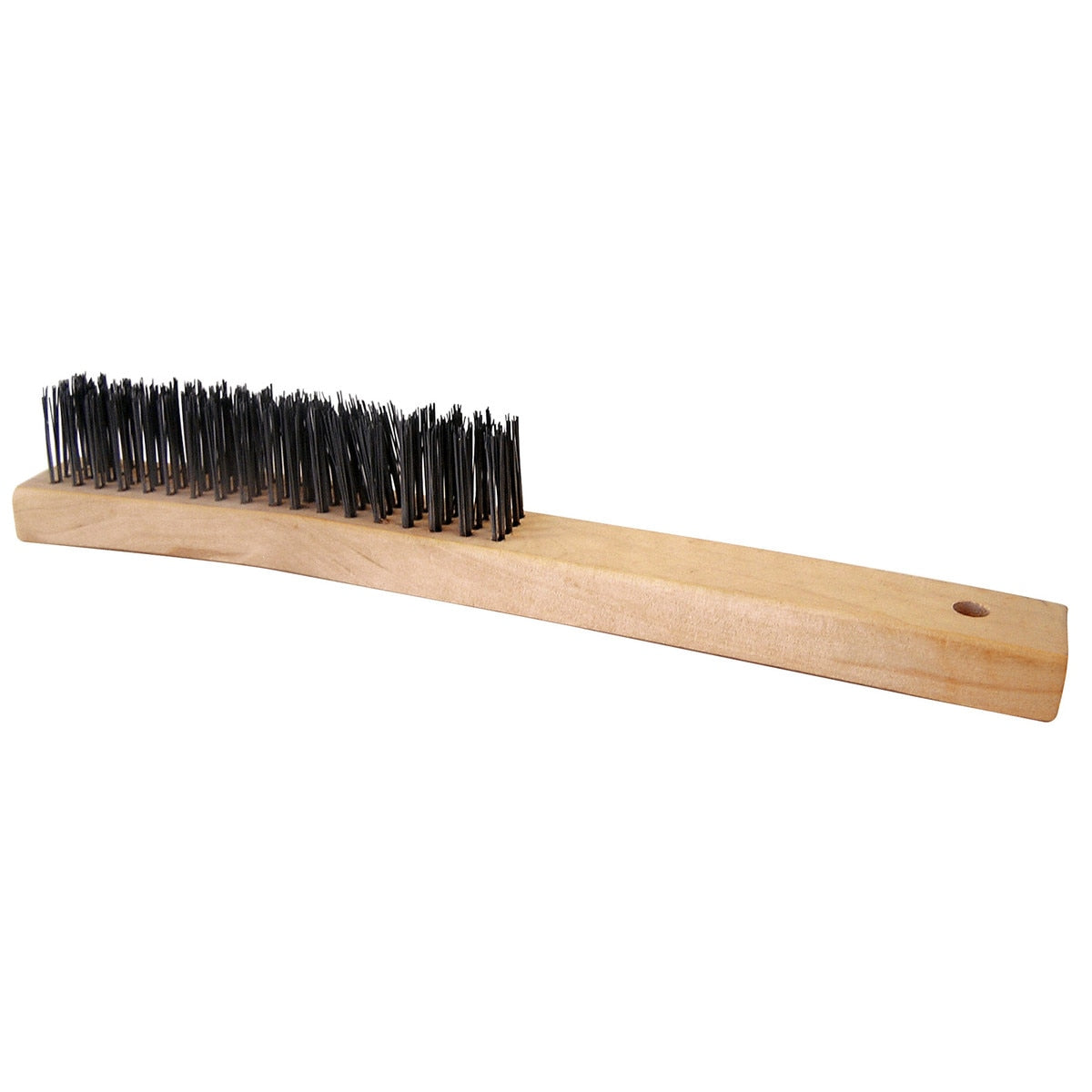 Josco - Brush Hand 4R Stainless Wood Long Handle | BLH4RSS