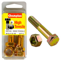Champion - BLISTER SETSCREW & NUT 14 X 40 | BM1440S