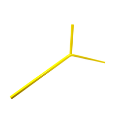 Uniform Safety Signs - Bi-Pod Y Legs - (Yellow Straight Feet) (Each) [FREIGHT CHARGES APPLY] | BPF05