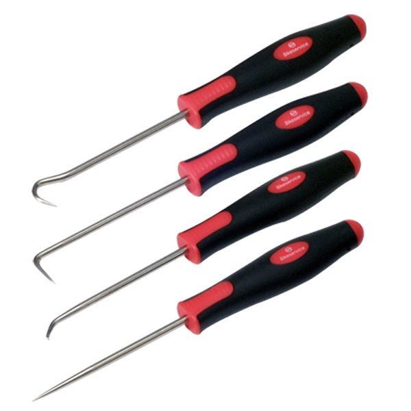 Bikeservice - Pick & Hook Set Short (4pc) | BS1234