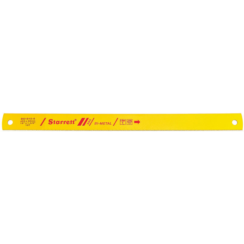 Starrett - Power Hacksaw Bi Metal 18inx1.3/8inx10tpi (SINGLES) | BS1810-6