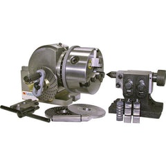 Vertex - Dividing Head - includes 6" 3 Jaw Chuck, plates and tailstock | BS1VSC6