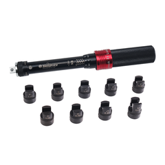Bikeservice - BP Spoke Torque Wrench Set Steel (10pc) | BS70029