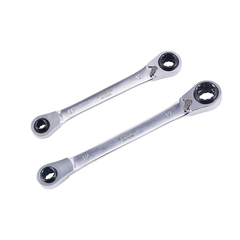 Bikeservice - Reversible Ratchet Wrench Set 2pc | BS7525