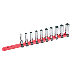 Bikeservice - Socket Set 1/4" Drive 10pc | BS9200