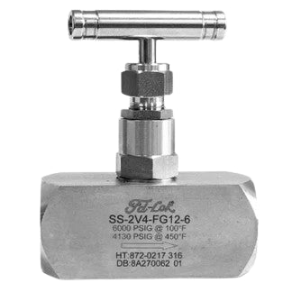 IFS Stainless Steel 6000lb Needle Valve