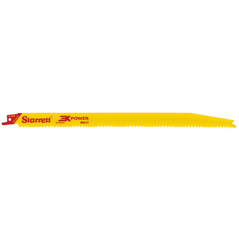 Starrett - Reciprocating Blade 300mm x 19mm x 1.30mm x 10TPI (50 PACK) | BT12610-50