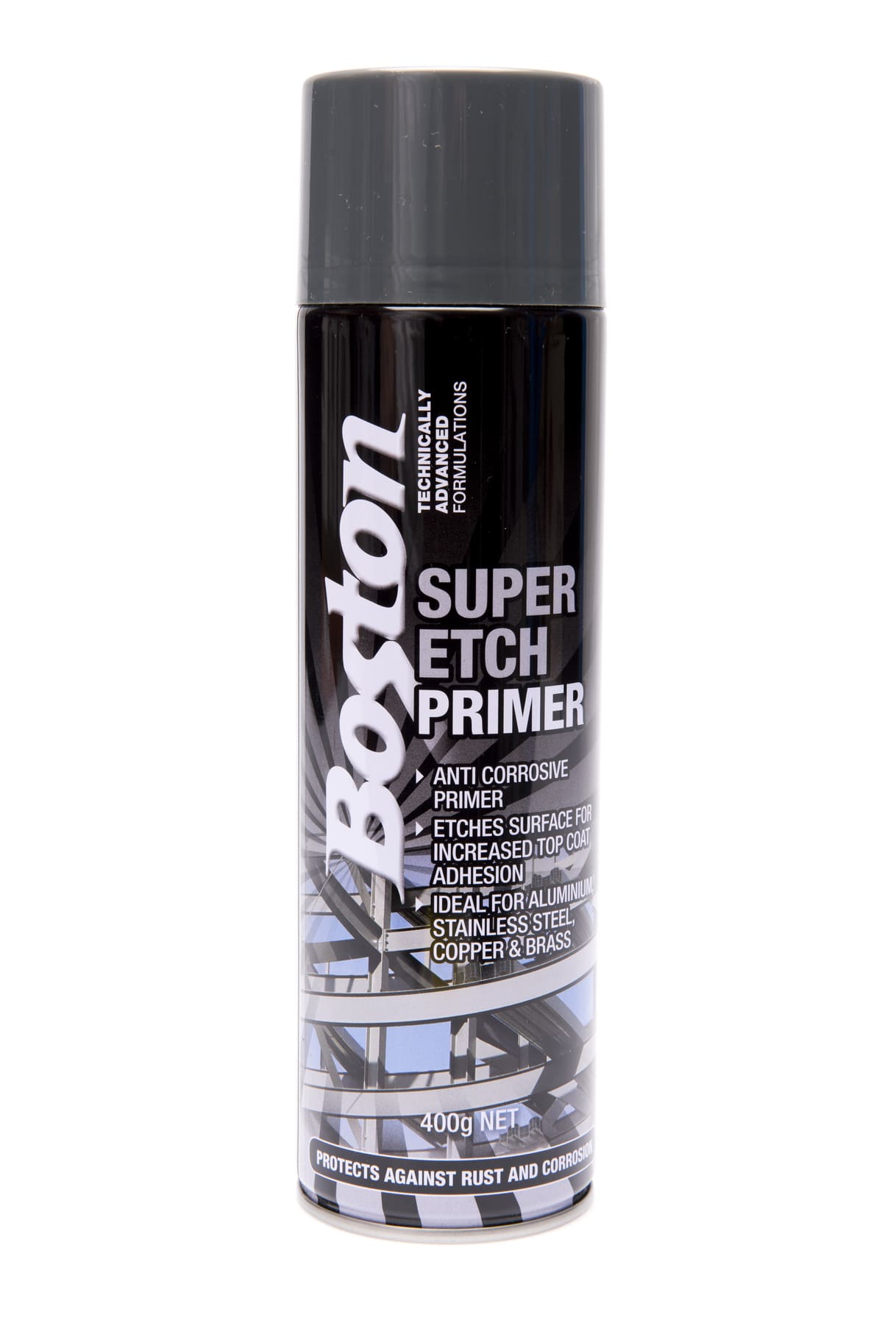 Boston - Super Etch Primer Grey 400gm | BT259