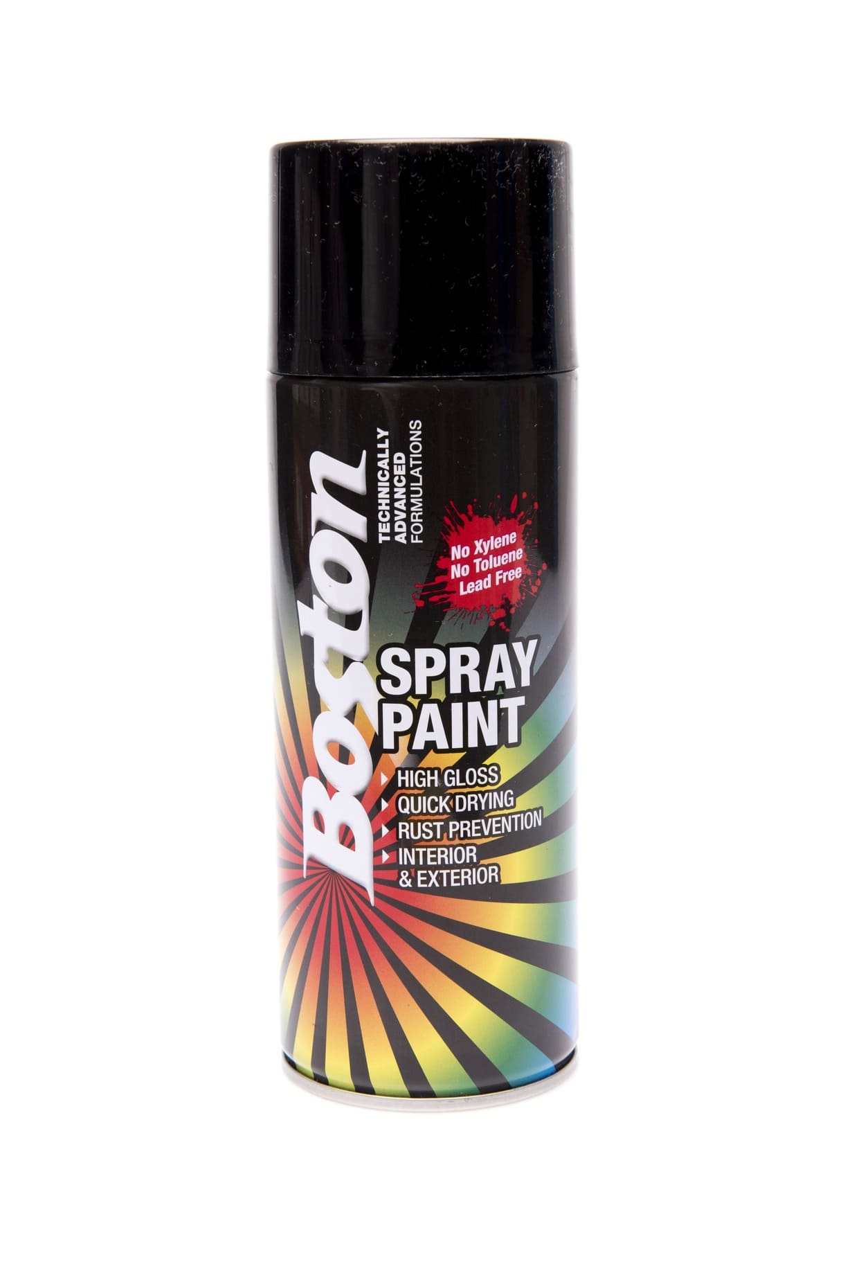 Boston - Spray Paint - Satin Black 250g  | BT51