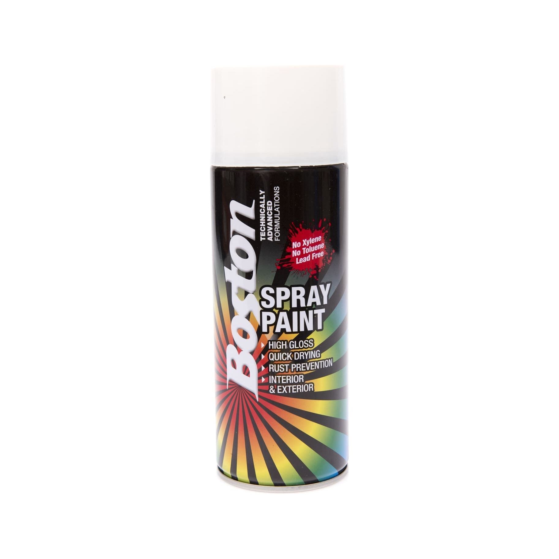 Boston - Spray Paint - Matt White 250g  | BT52