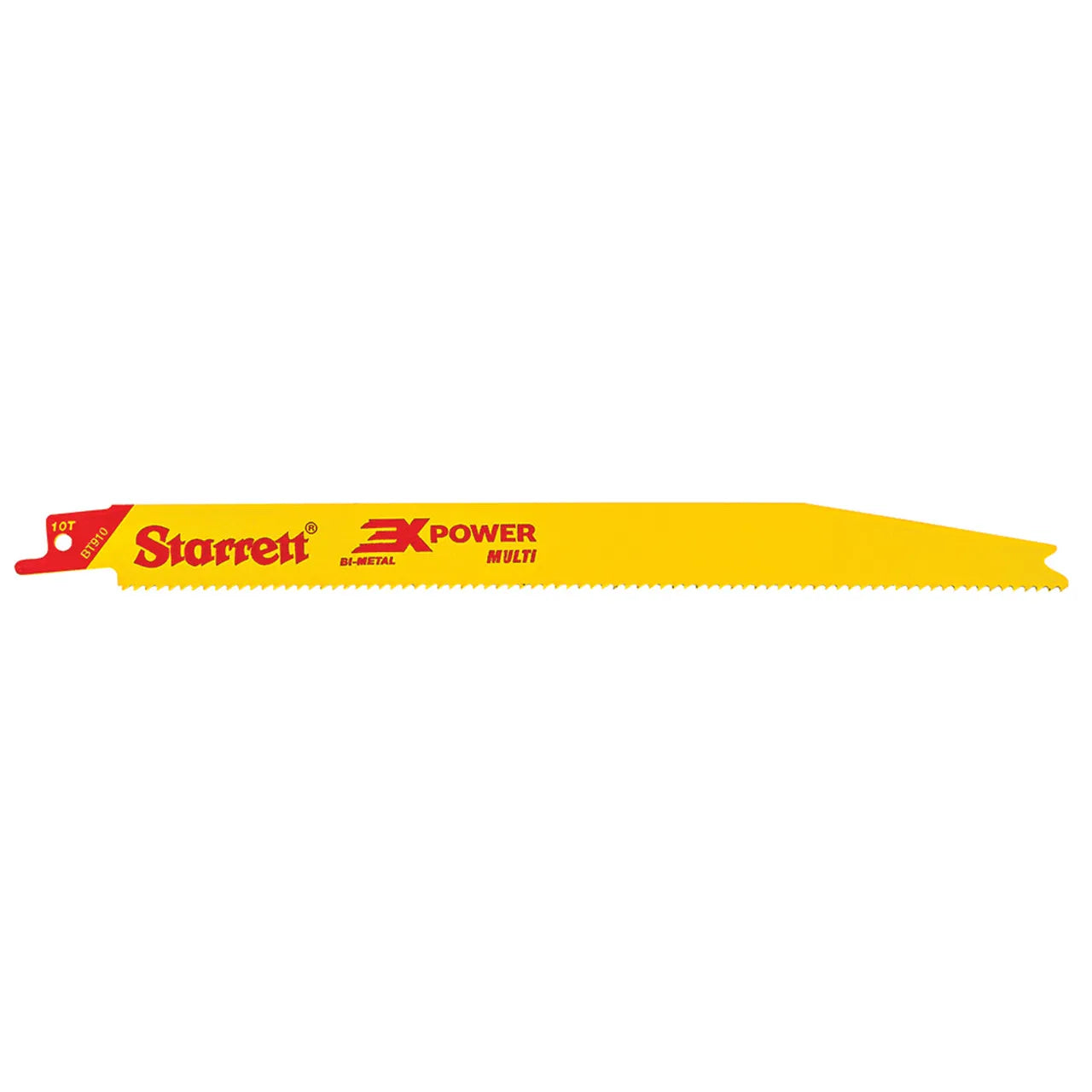 Starrett - Reciprocating Blade 228mm x 19mm x 1.30 x 10TPI (50 PACK) | BT910-50
