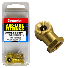 Champion - 1/4" FEMALE TYRE AIR CHUCK | BTC4