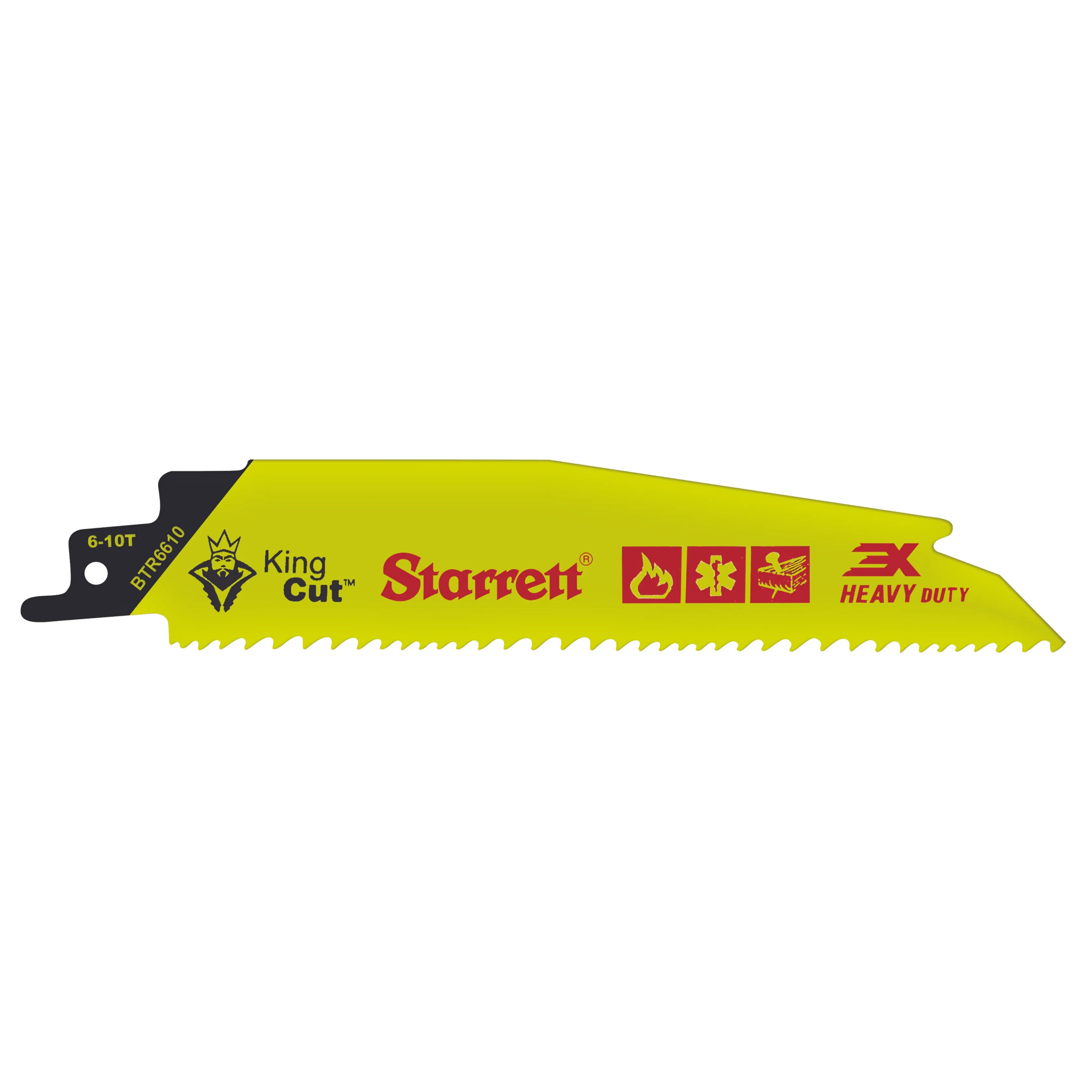Starrett - King Cut Tapered Recip Saw Blade 150mm X 6-10tpi (20 PACK) | BTR6610-20