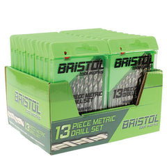 BRISTOL 13 Piece | Bristol Metric Drill Set 13