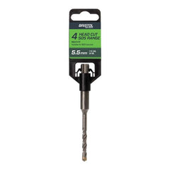 BRISTOL 5.5 x 110mm Bristol SDS Plus 4 Cutter Masonry Drill 5.5x110mm