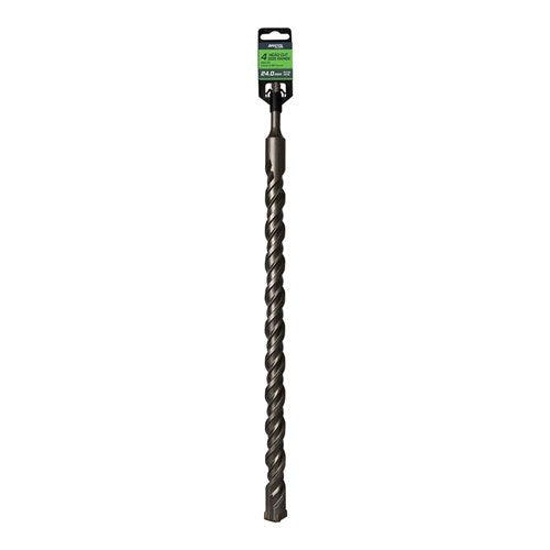 BRISTOL 24.0 x 450mm Bristol SDS Plus 4 Cutter Masonry Drill 24.0x450mm