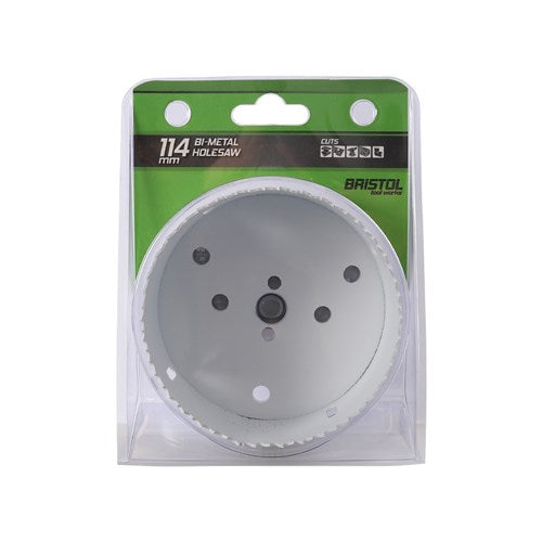 BRISTOL 114mm Bristol Bi-Metal Holesaw 114mm